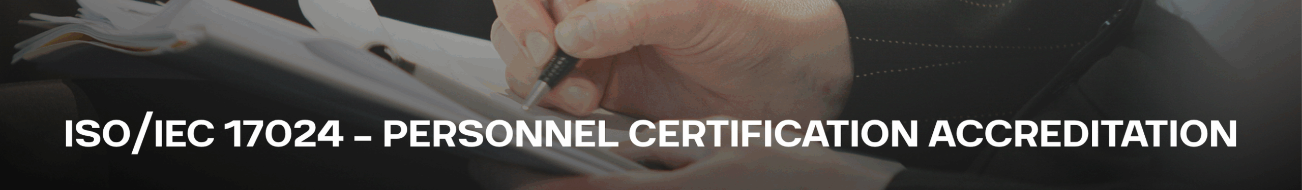 Personnel Certification Accreditation