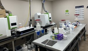 Inside of Imperative Chemical Partners Testing Lab